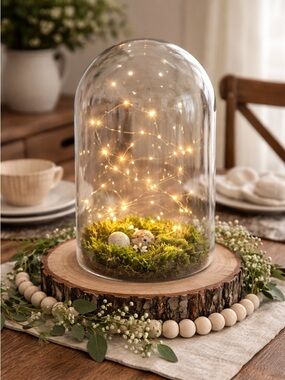 VINTAGE~GLASS DOME COVER~PERFECT FOR DISPLAYS~MINIMAL SIGNS OF AGE & WEAR~BR